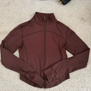 Amazon cropped workout jacket